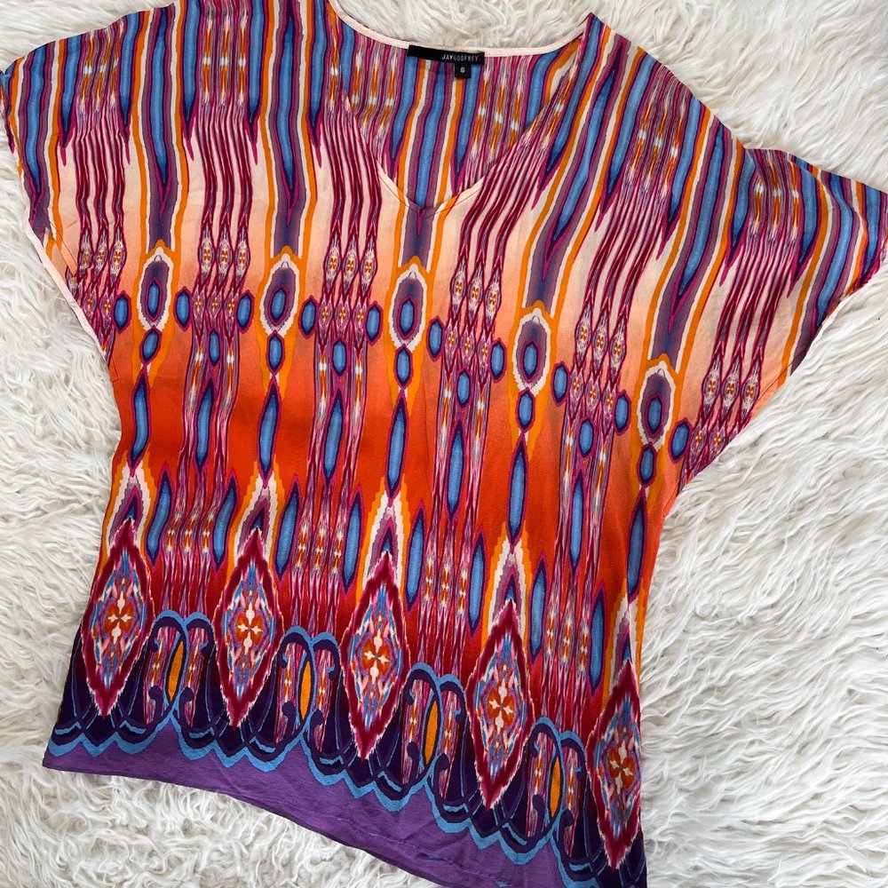 Jay Godfrey Silk Top